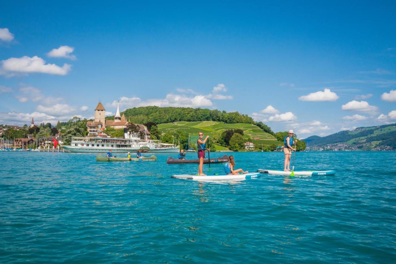 Hotel Seaside Spiez Kültér fotó